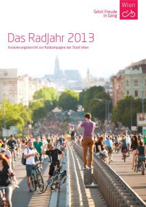 Titelbild des Evaluierungsberichts zum RadJahr 2013