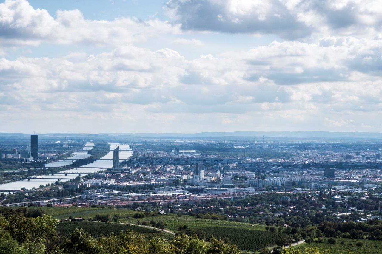Blick auf Wien