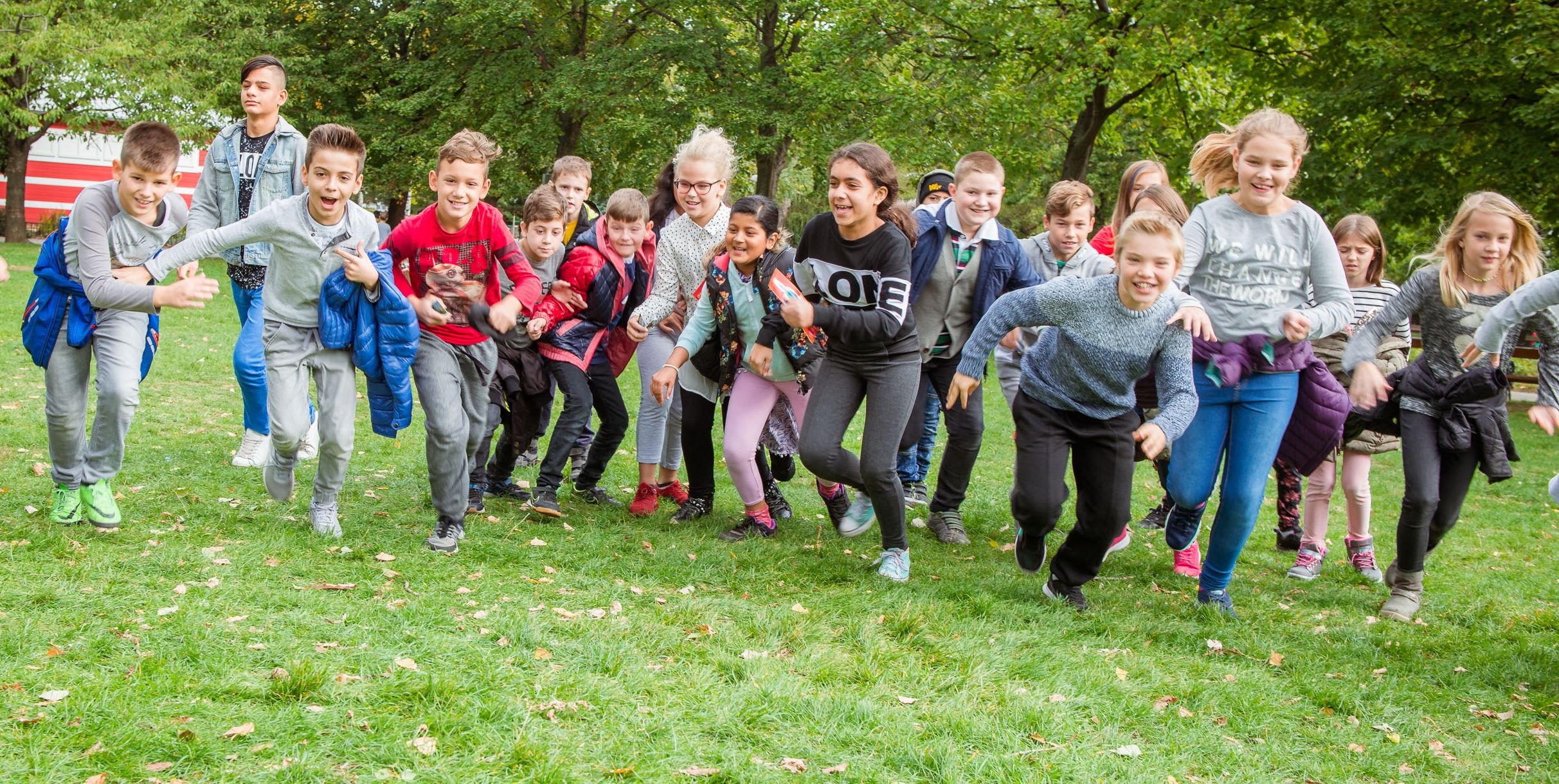 Kinder lieben es sich zu bewegen. Foto K. Khittl