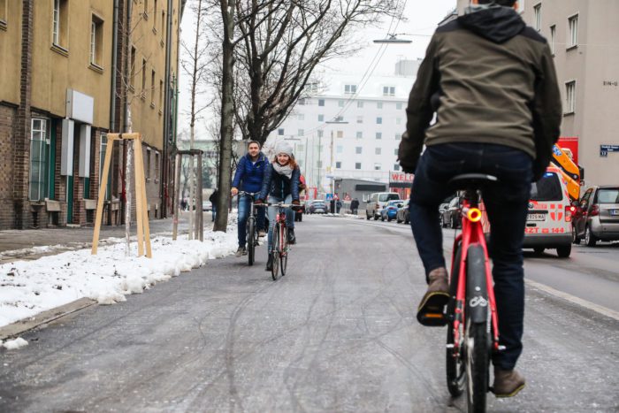 Favoriten Wiens größtes Radwegprojekt fertiggestellt