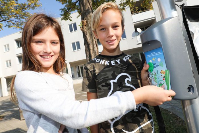 20 Schulen aus Simmering und der Donaustadt waren 2018 beim Beim Bewegungsspiel 