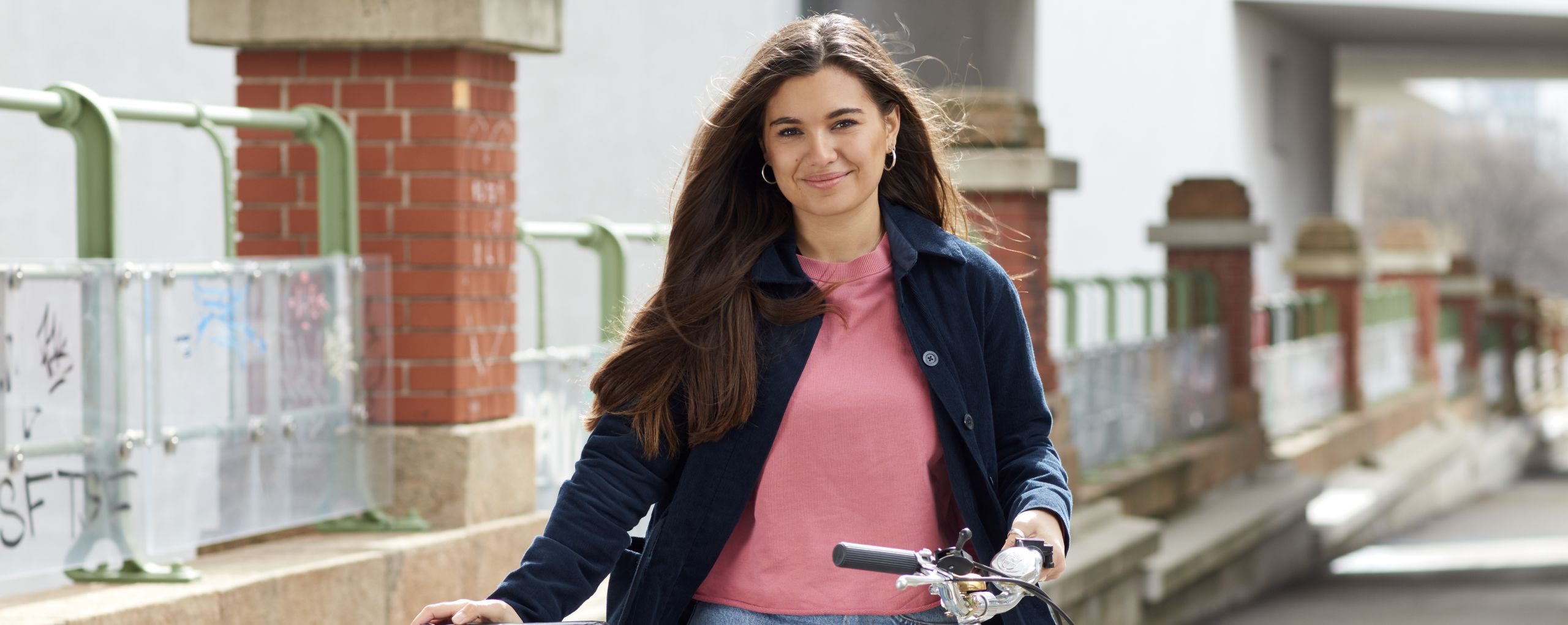 Influencerin Daria hat uns erzählt warum das Radfahren für sie wichtig ist. #warumfährstDUnicht. Foto: Ian Ehm