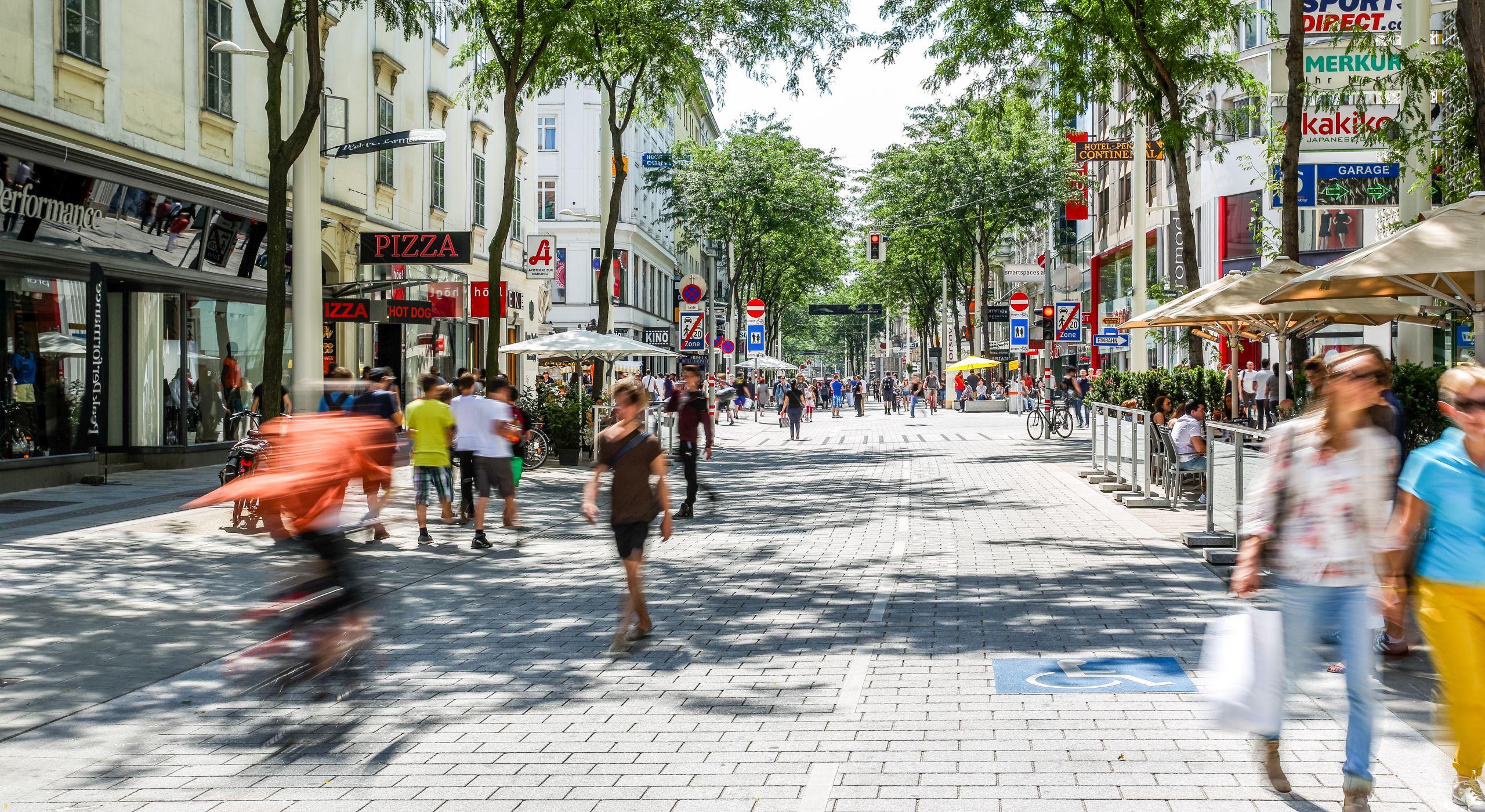 Fußgängerzone Mariahilferstraße