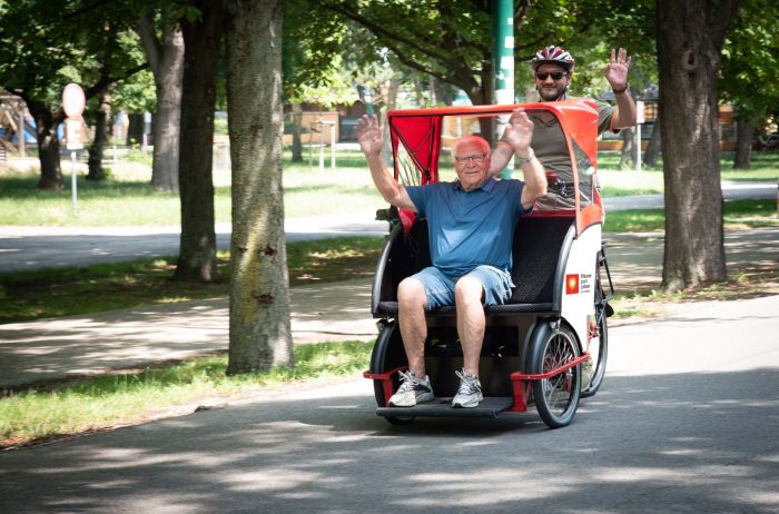 Fahrradnachmittag im Prater