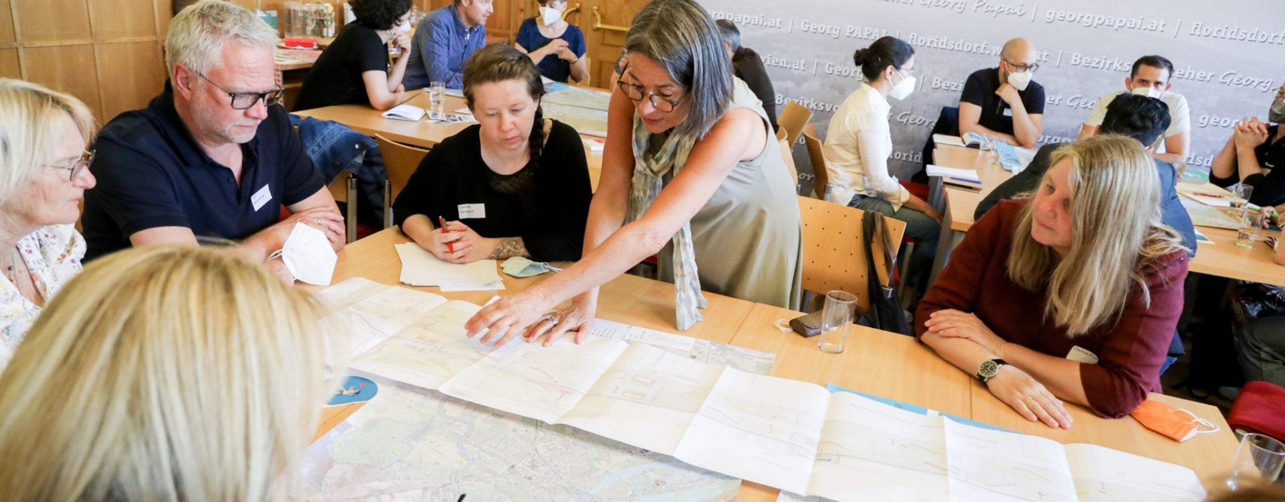 Diskussion zur Franklinstraße beim LiDo Austauschtreffen